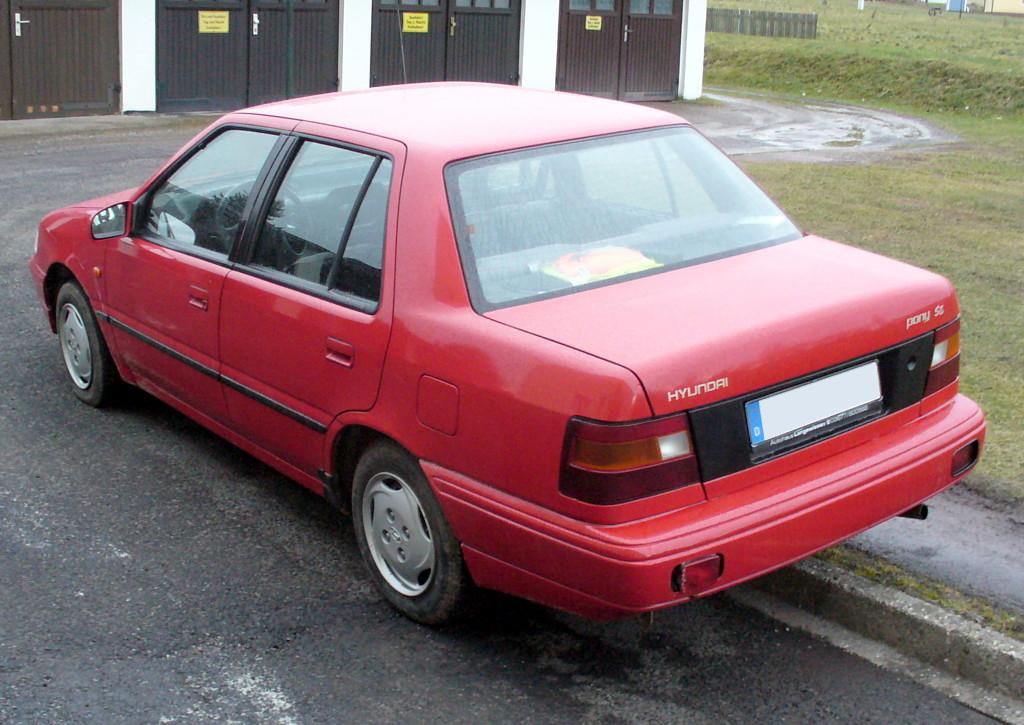 Hyundai pony 1996